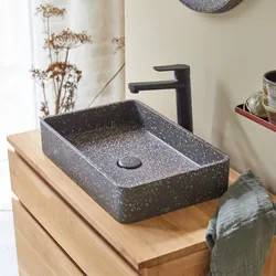 Rectangular Basin Confetti Terrazzo