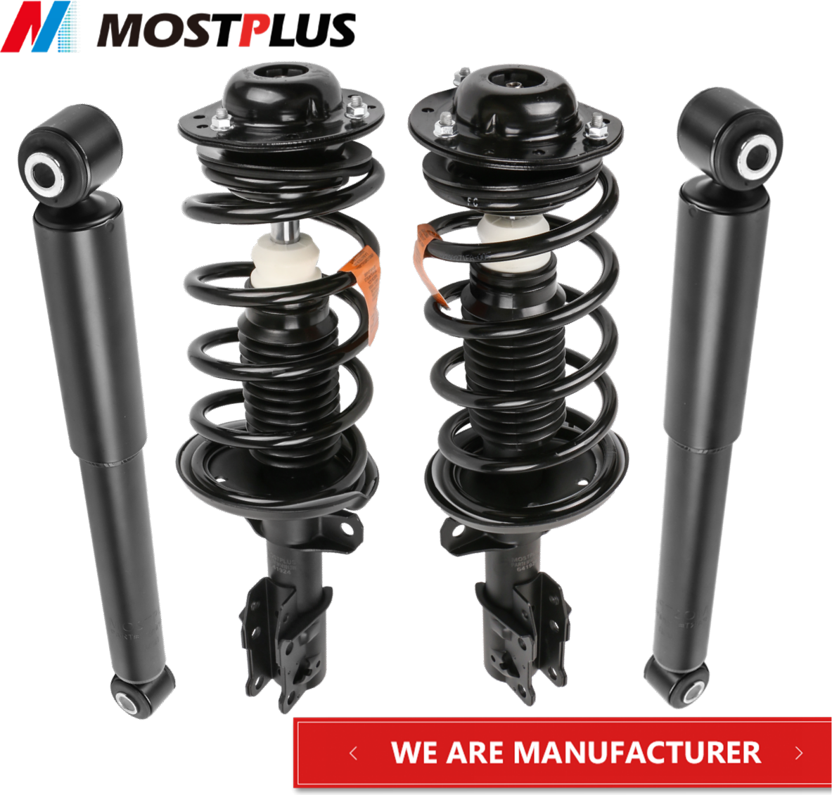 Shocks and struts 4pcs Front Rear Shocks Struts Assembly