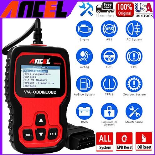 Obd2 Ancel VD500 OBD2 Code Reader Scanner