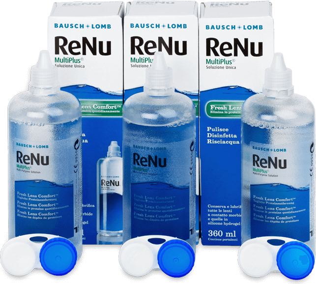 Bausch lomb linsevæske Bausch & Lomb MultiPlus Solution 3x360ml