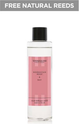 Moroccan Rose Bay Reed Diffuser Glass Refill 210ml