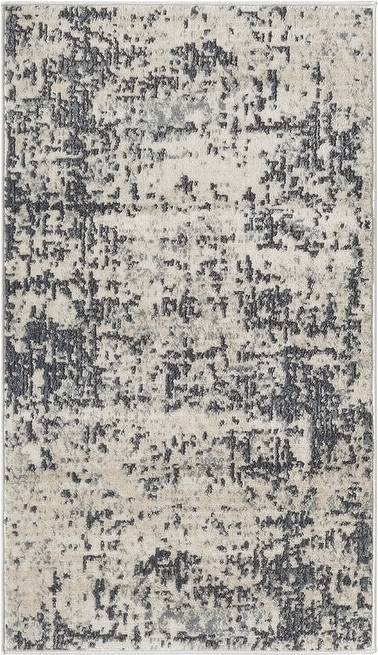 Nourison Concerto Indoor Only Abstract Area Rug Gray