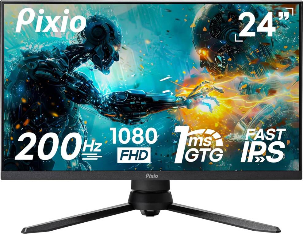 PIXIO PX248 Pro V2 24 Inch FHD IPS Monitor