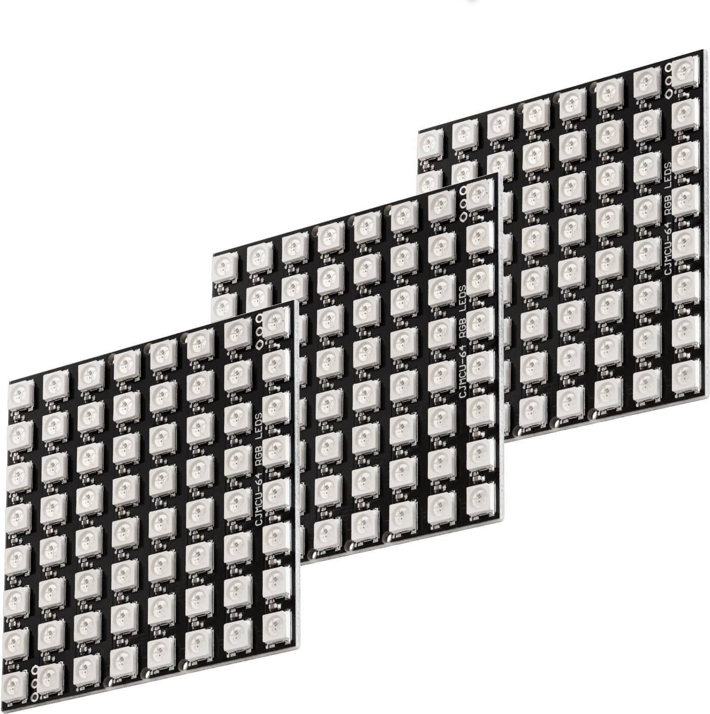 3x U64 LED Matrix Panel CJMCU-8x8 Modul