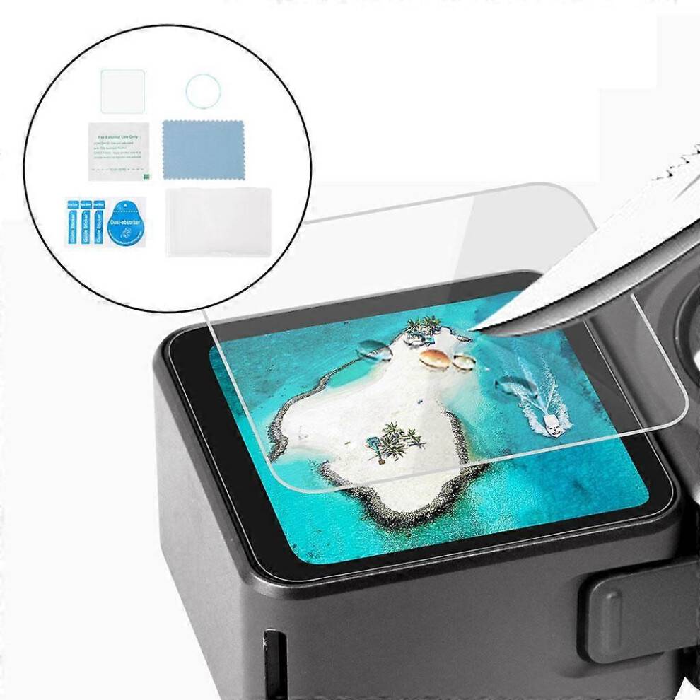 Kikidex Screen Protector Anti-Scratch Lens Set
