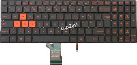 ASUS ROG GL502VM Backlit Keyboard 0KNB0-662PUK00