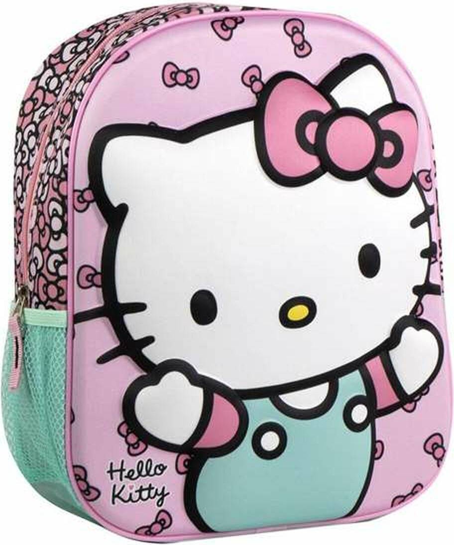 Hello Kitty Rosa Skolväska Backpack - NEW