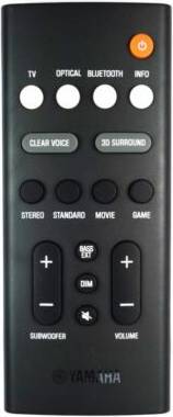 VDQ7630 Soundbar Remote Control