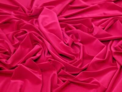 Minerva Heavy Ity Silky Stretch Knit Raspberry Fabrics