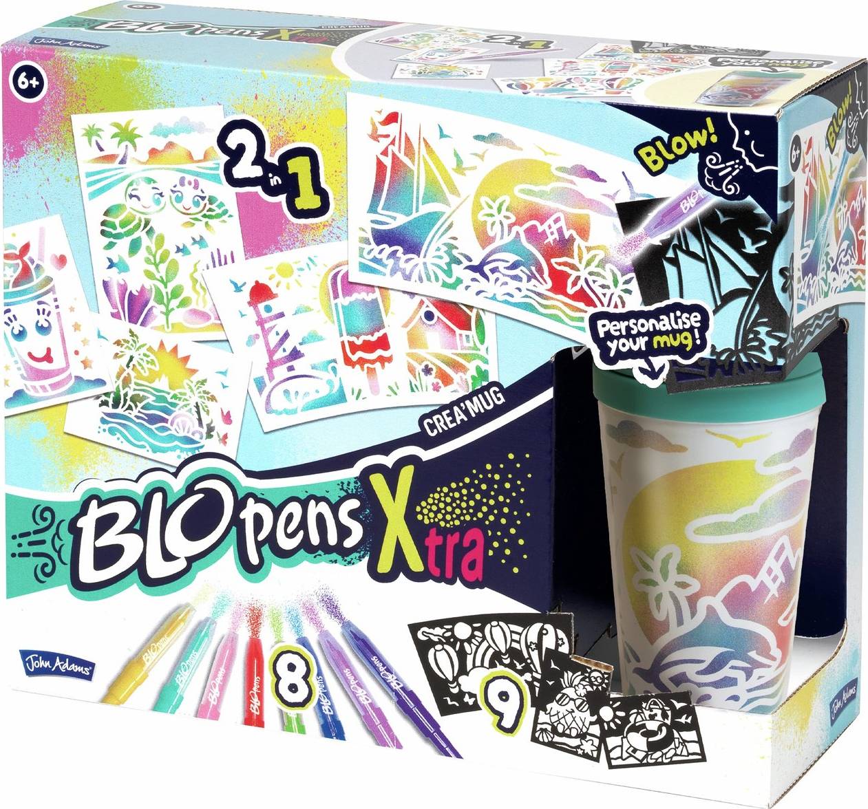 Lansay Blopens Xtra Creative Mug Kit