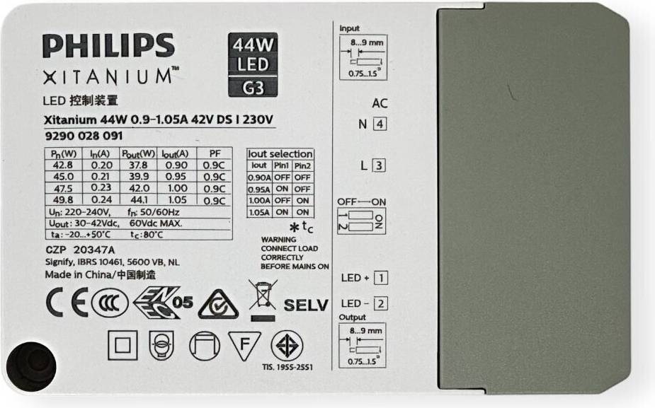 Philips 44Watt Xitanium LED Replacement Driver