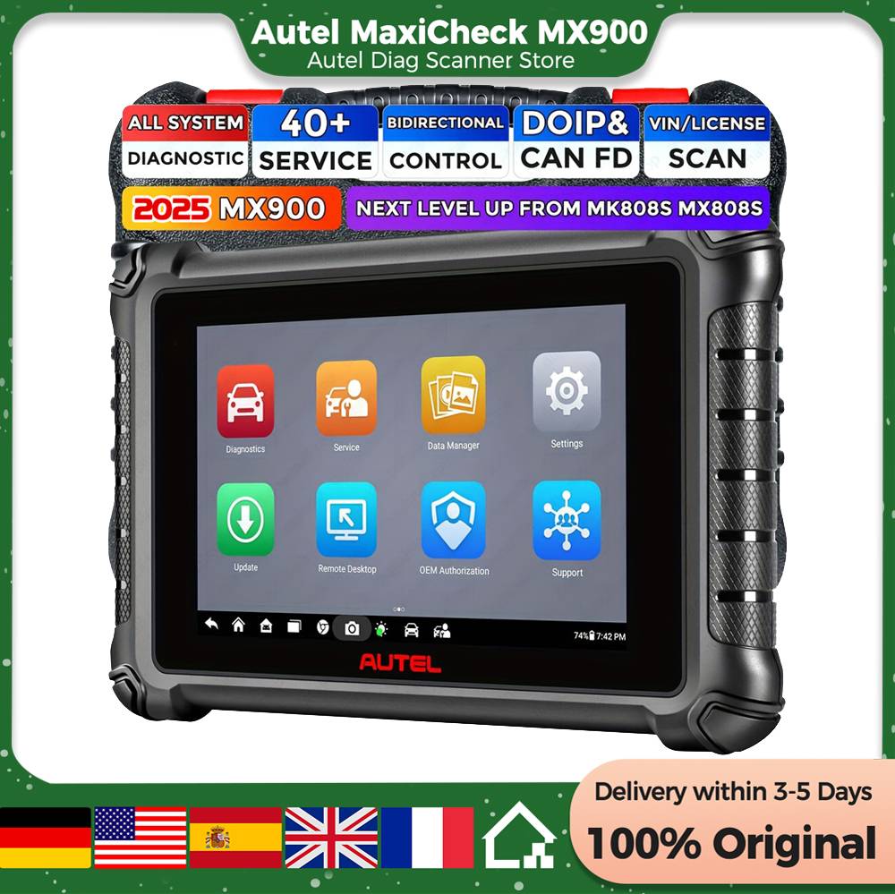 Obd scanner Autel MaxiCheck MX900 OBD2 Bi-Direction Scanner