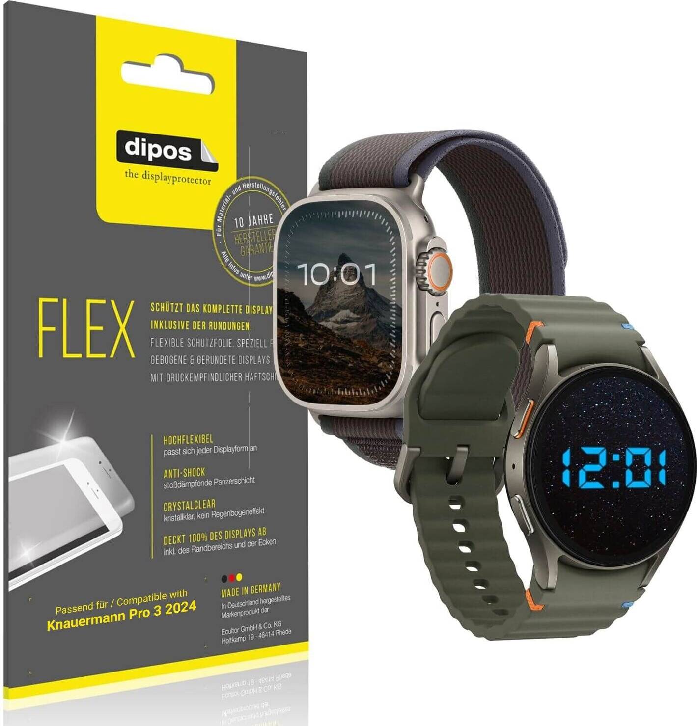 Dipos Screen Protector Knauermann Pro 3 2024