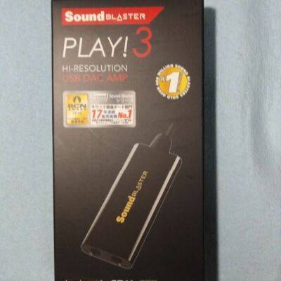 Usb audio interface Creative Sound Blaster Play 3 USB Audio Interface
