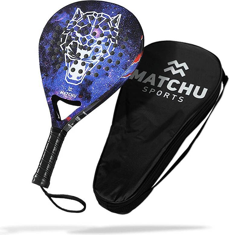 Padel Racket Panther Paars 18K Carbon