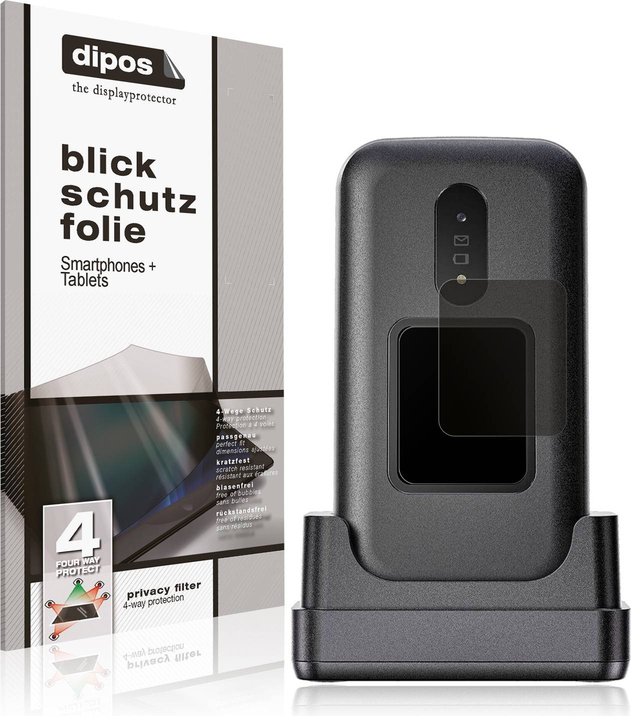 Dipos Doro 2880 4-Way Privacy Filter Screen Protector