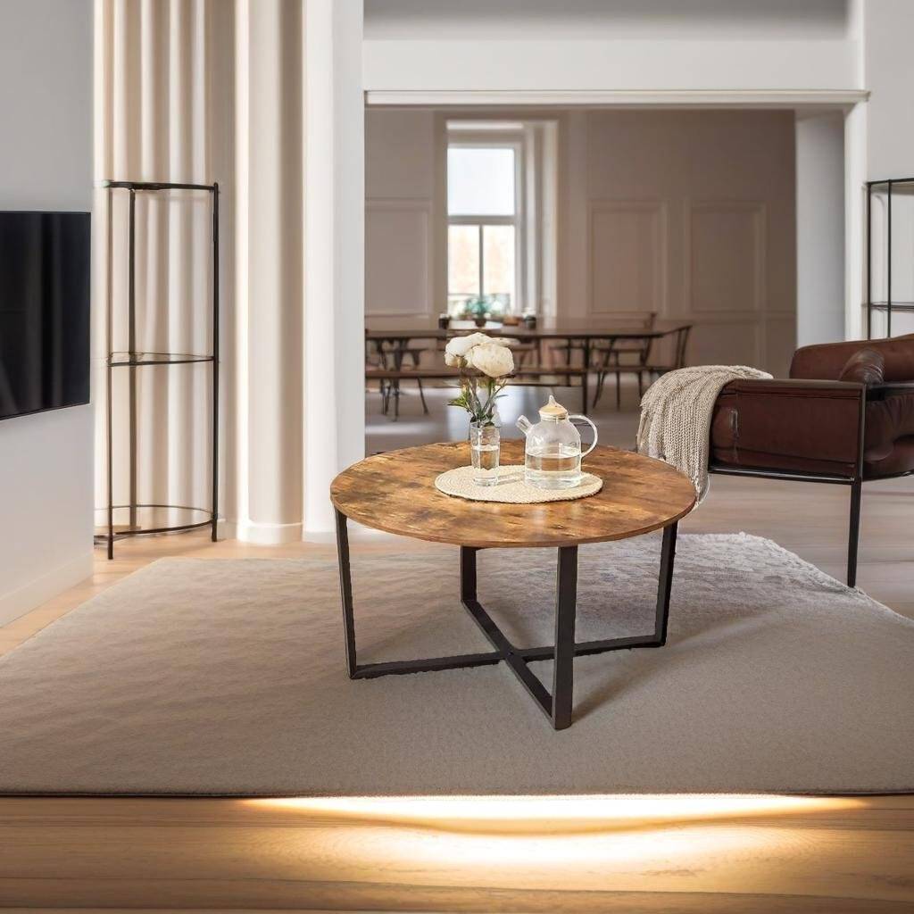 Large Round Coffee Table