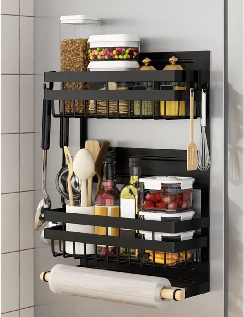 Ebern Designs Wall Mounted Required Spice Rack 45cm