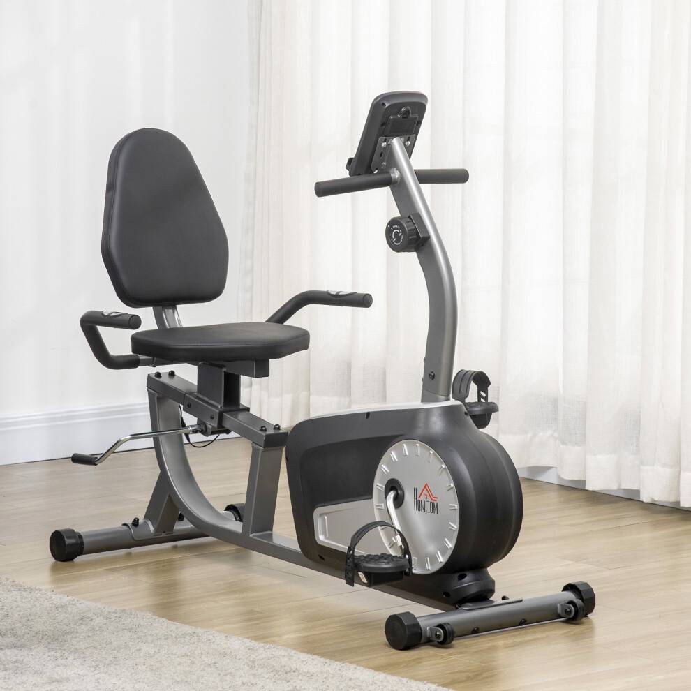 Homcom Exercise Bike with LCD Display