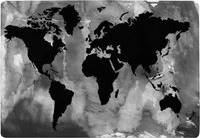 Large black and white rug Black And White World Map Rug Large