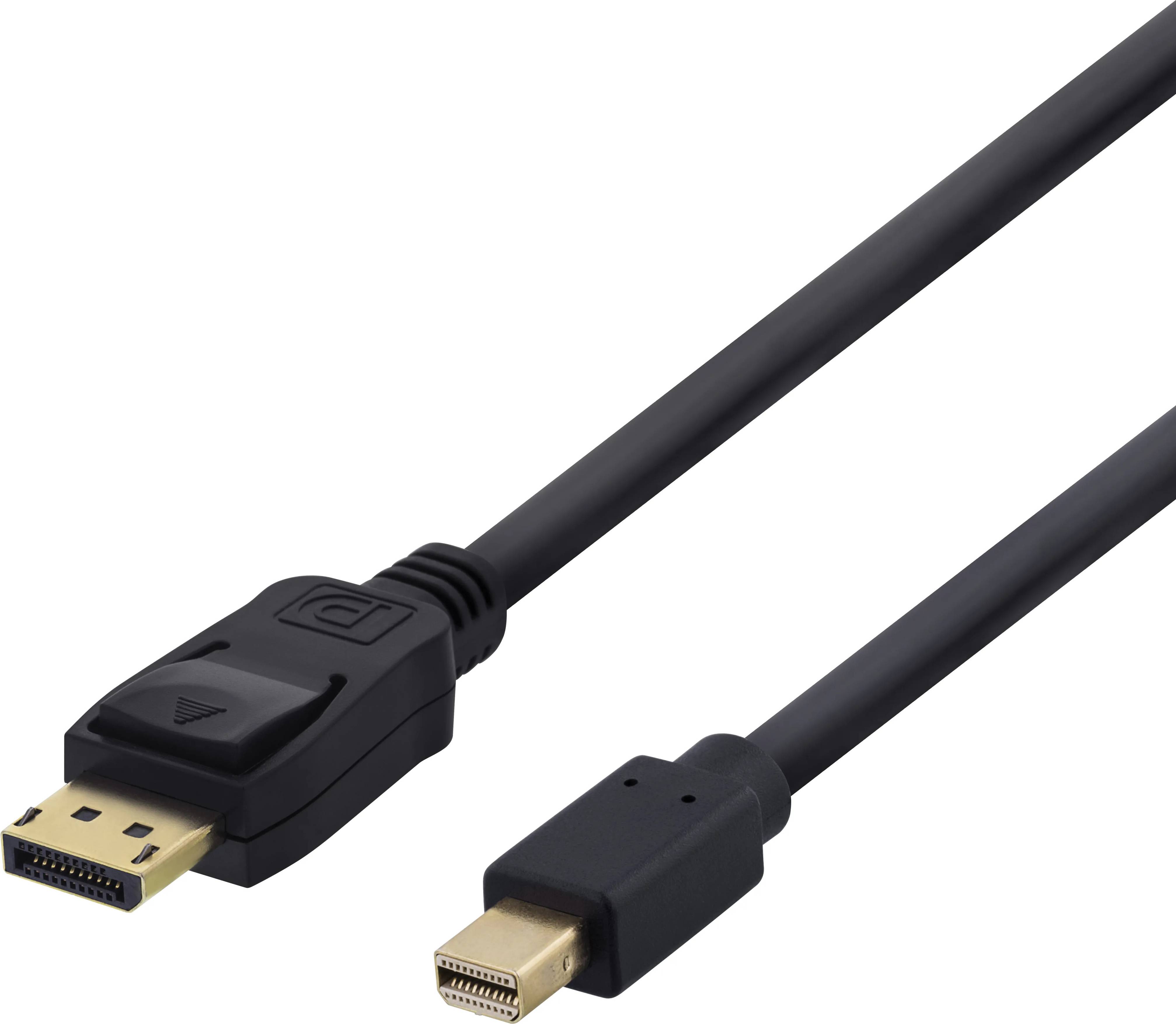 Deltaco DisplayPort Kabel Mini
