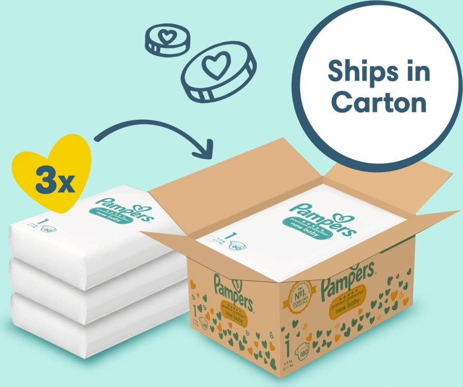 Pampers size 1 Pampers Premium Protection Baby Size 1