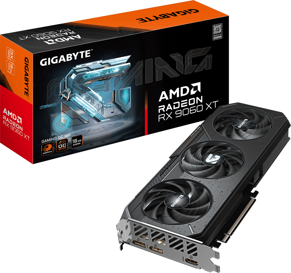 Rx 9060 xt Gigabyte Radeon RX 9060 XT Gaming 16G Graphics Card