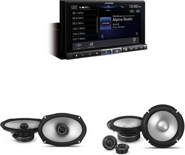 Alpine stereo Alpine ILX-507 Multimedia Receiver Bundle