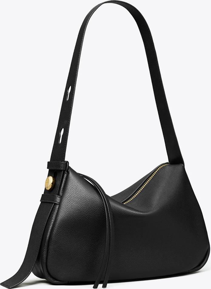 Tory Burch Romy Læder Skuldertaske - Sort