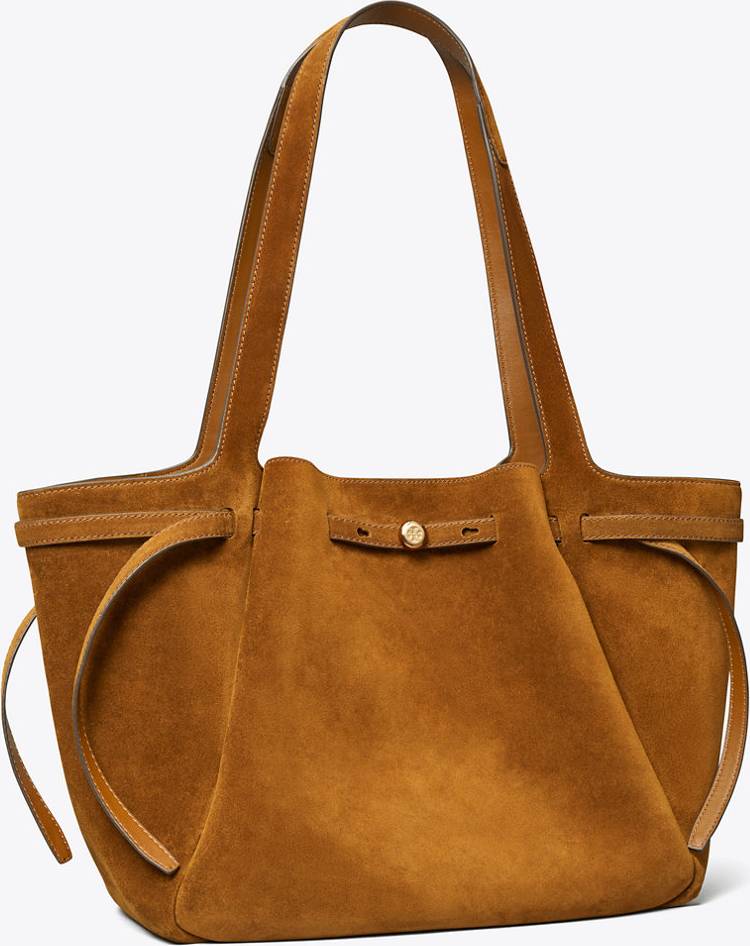 Tory Burch Romy Suede Tote - Brun