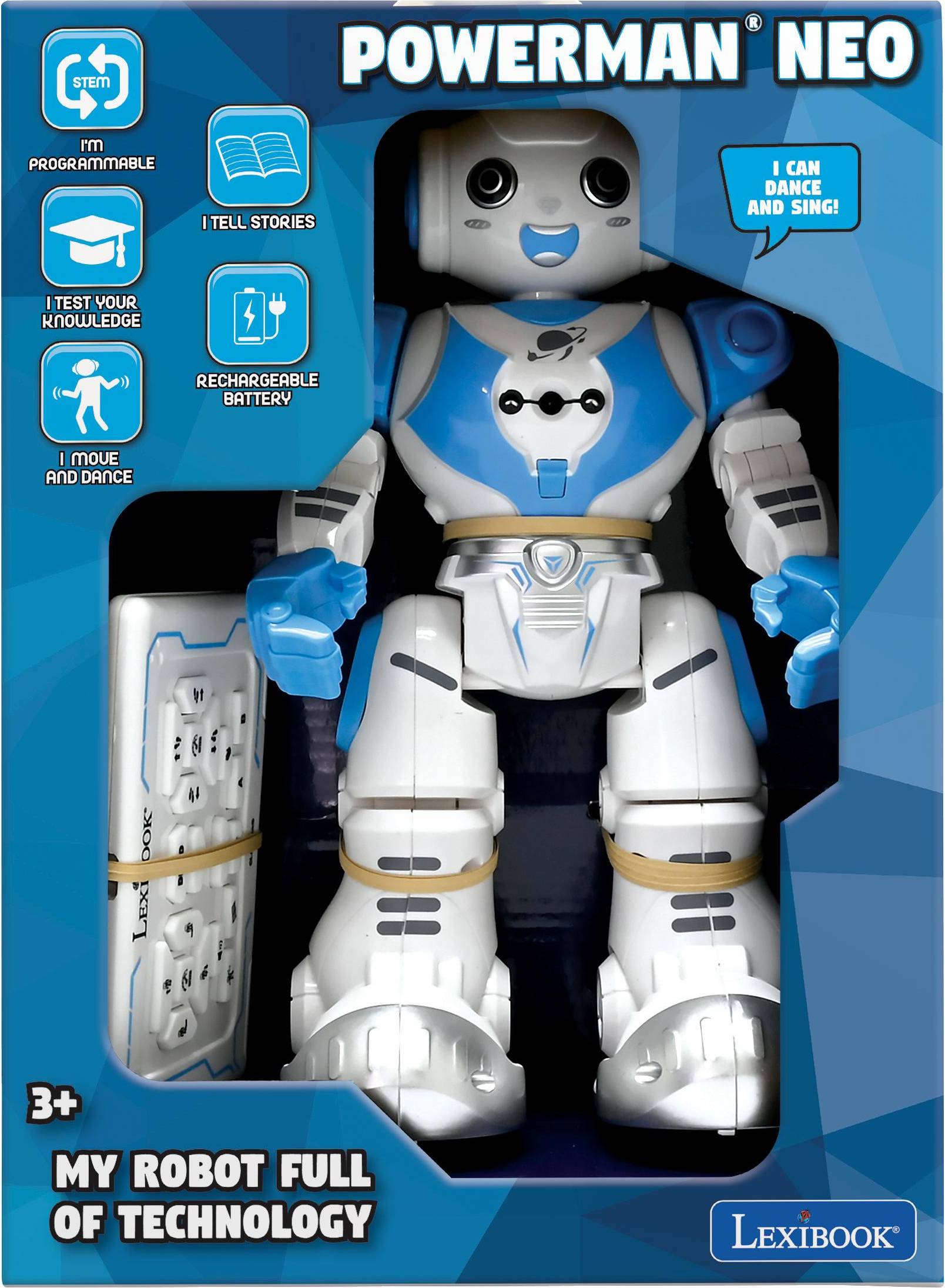 Lexibook Powerman Neo Remote Control Robot