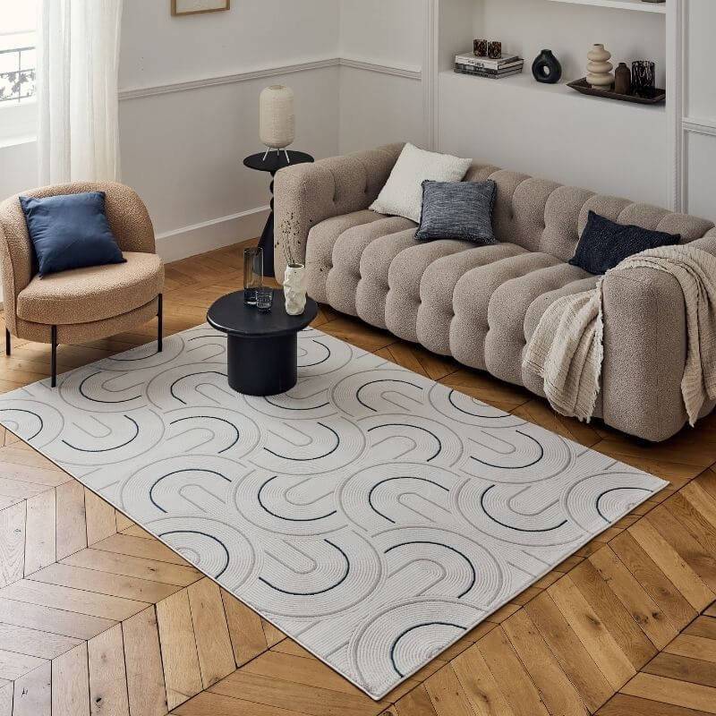 THE RUGS Carmel Geometric Area Rug Rectangle 120 x 170 cm