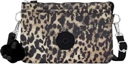 Kipling Skuldertaske Riri - Beige/Lysebeige/Sort