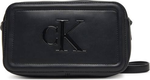 Embossed Monogram Logo Camera Bag