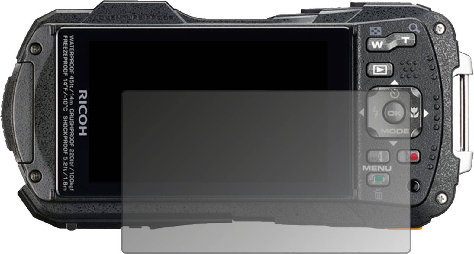 Dipos Screen Protector For Ricoh WG-70 Privacy Filter