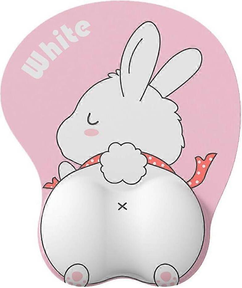 Kikidex Cartoon Rabbit Mouse Pad With Wrist Support