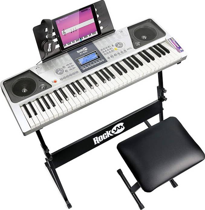 Rockjam 61 Key Keyboard Piano Kit