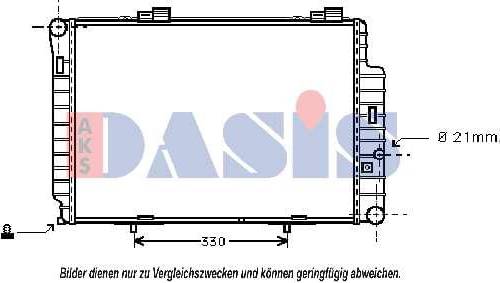 AKS Dasis Engine Radiator Brazed Cooling Fins