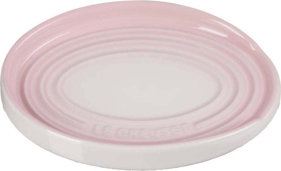 Le Creuset Oval Spoon Rest Shell Pink Kitchenware