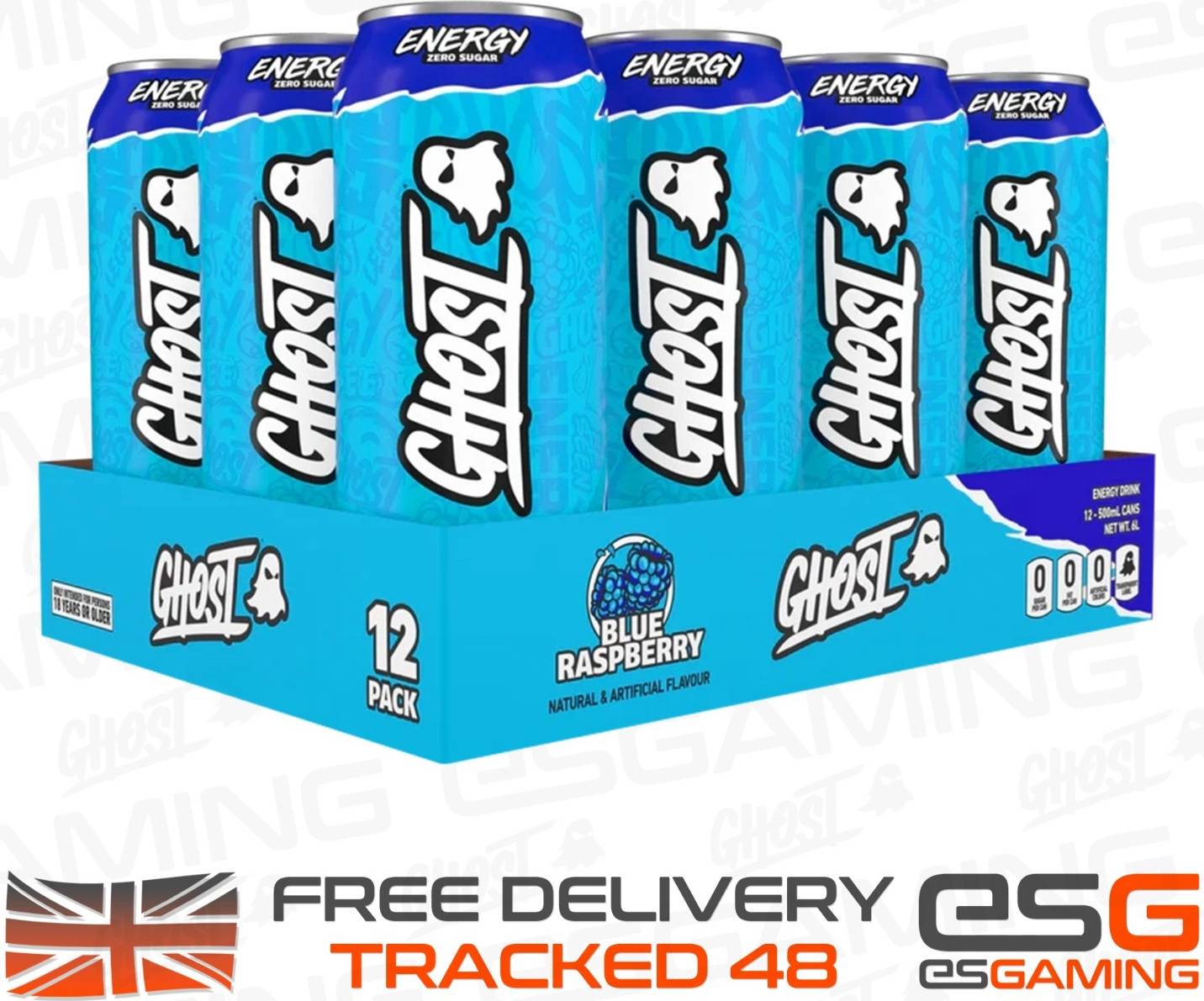 Ghost Energy 500 ml Blue Raspberry
