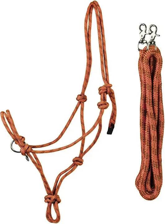 Ethological Halter And Lead Rope Set - Rouge
