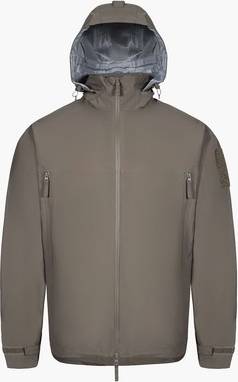 Highlander Hooded Waterproof Jacket Cyclone Pro - Vert