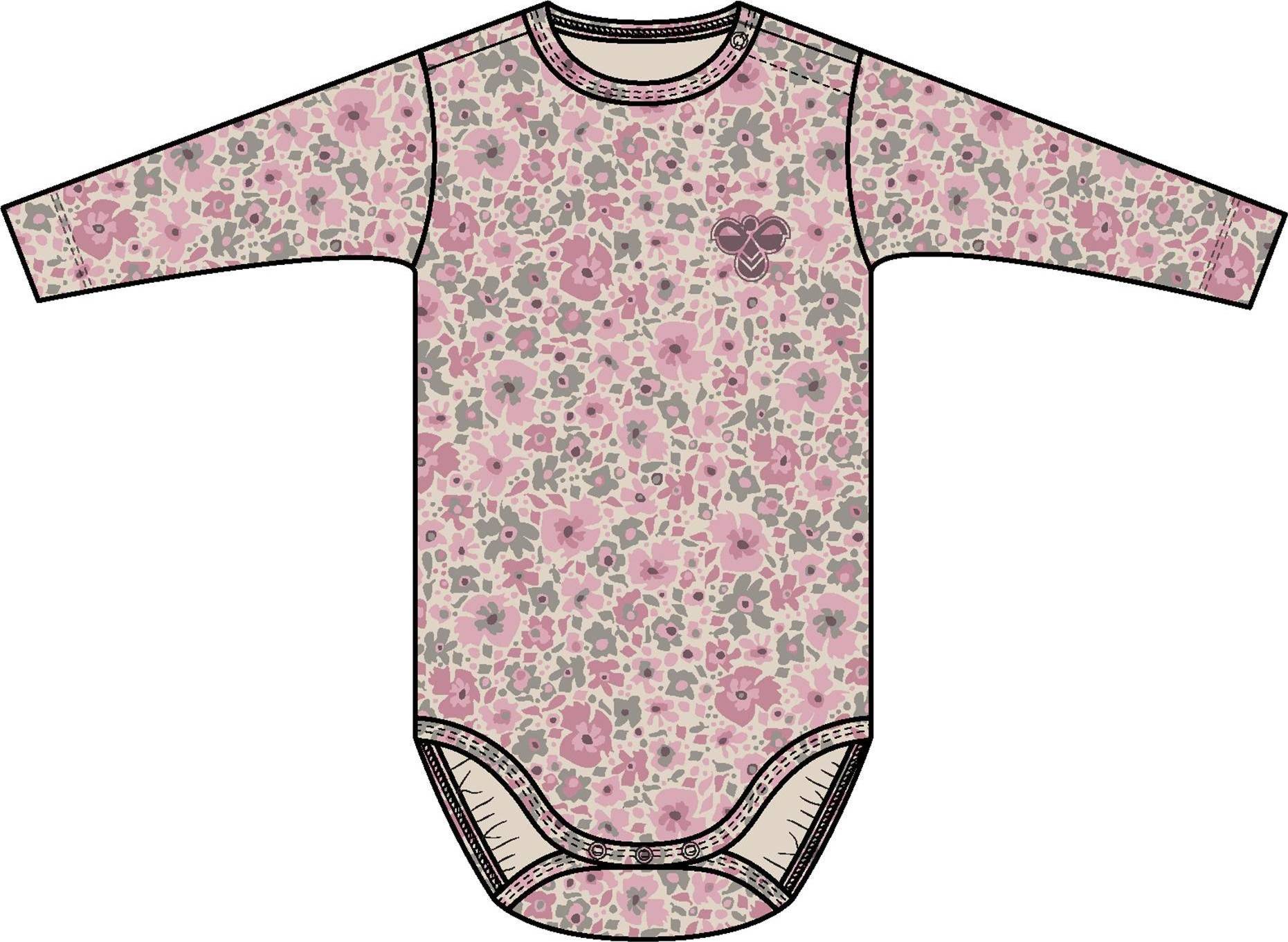 Hummel Body L Ä HMLMini Flower Rosa Nektar -