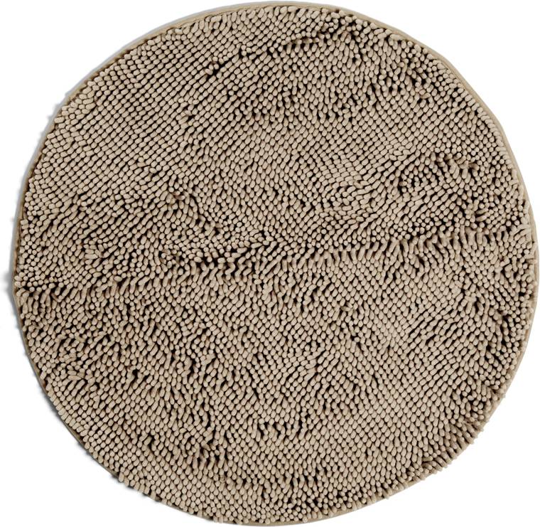 Badrumsmatta Rund Sand