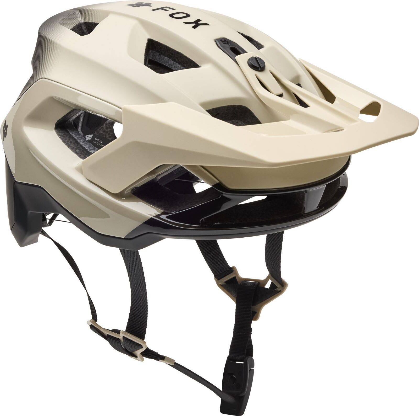 Fox Racing Speedframe Pro Backfade Fahrradhelm Mips Creme Gr M