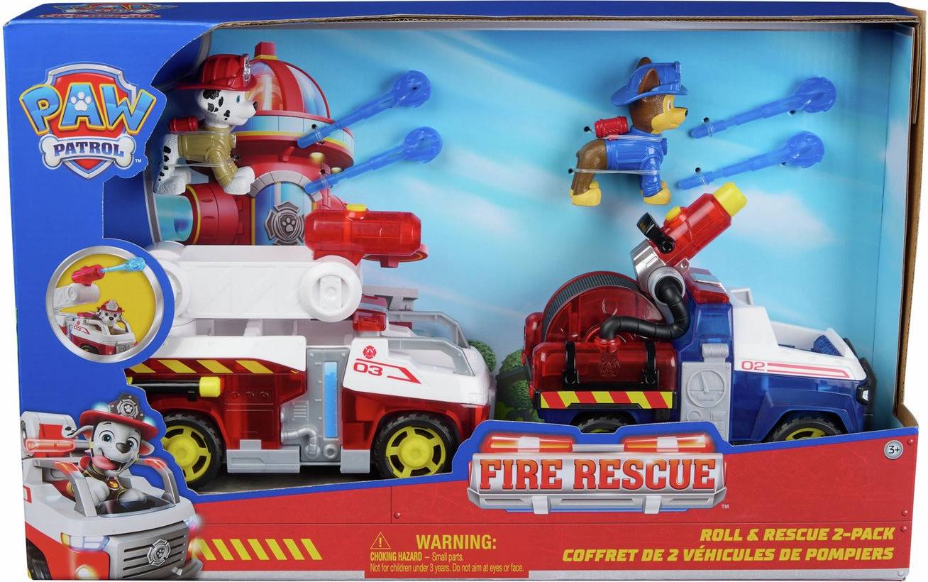 Paw Patrol Fire Rescue 2-Pack