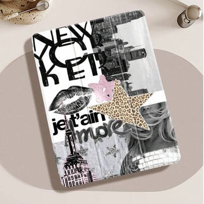 Shein Junk Patterned Protective Shell Compatible iPad Air 4 5 10.9 Inch
