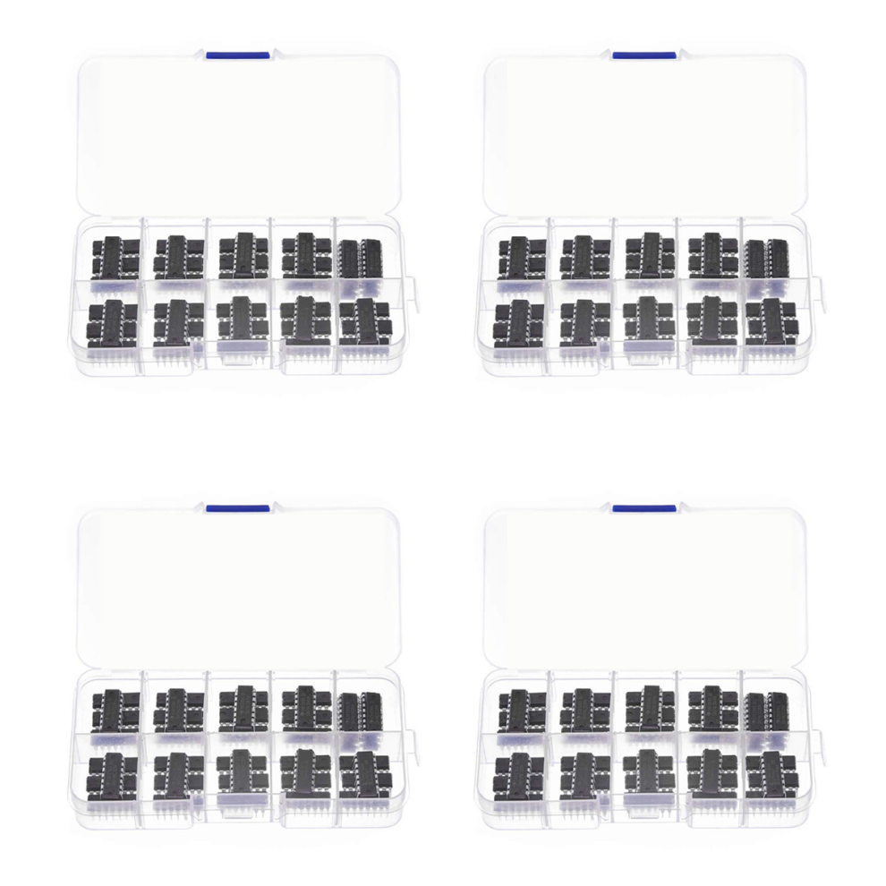 40Pcs Series Logic IC Assortment Kit
