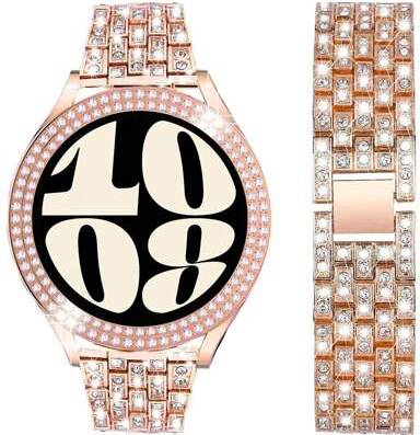 Shein 2 In 1 Watch Strap Case Set