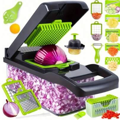 Chopper Shein 16-In-1 Vegetable Chopper Pro Vegetable Chopper